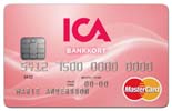 ICA Banken MasterCard Bankkort