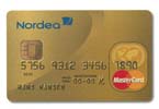 MasterCard bankkort från Nordea