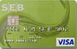 Bankkort med VISA från SEB